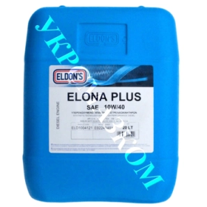 Моторна олива ELDONS  ELONA PLUS SAE 10W-40 кан.20л