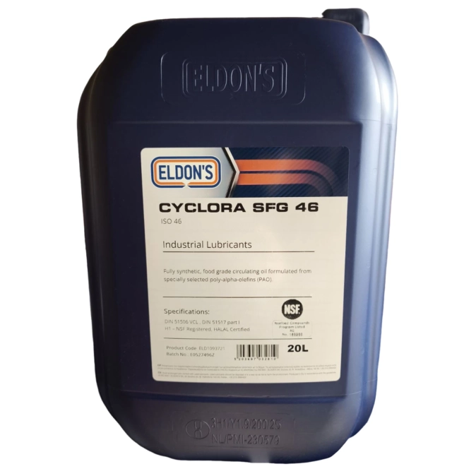 Масло ELDON'S CYCLORA SFG 46 NSF H1 фото 1