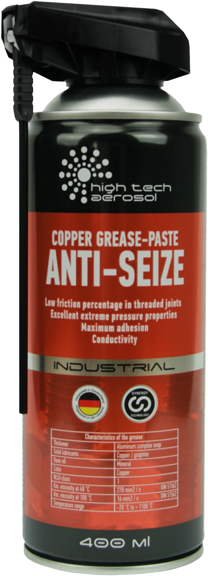 Мідна антизадирна паста "HTA COPPER ANTI - SEIZE" 400 мл фото 1