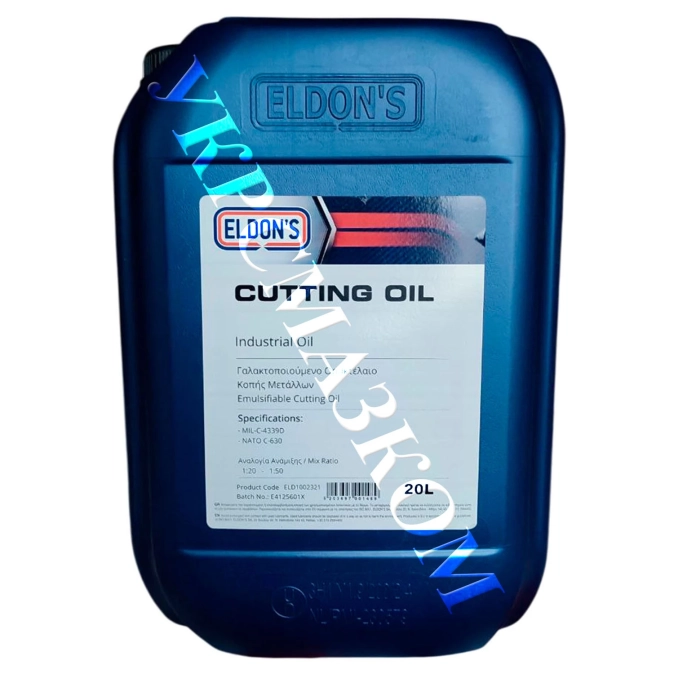 Водорастворимая СОЖ ELDONS CUTTING OIL кан.20л фото 1